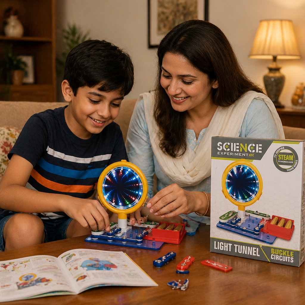 Science Experiment Light Tunnel