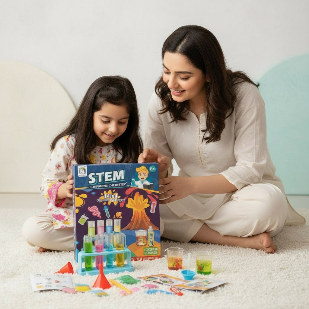 STEM Surprising Chemistry Set – 14 in 1 Science Experiment Kit