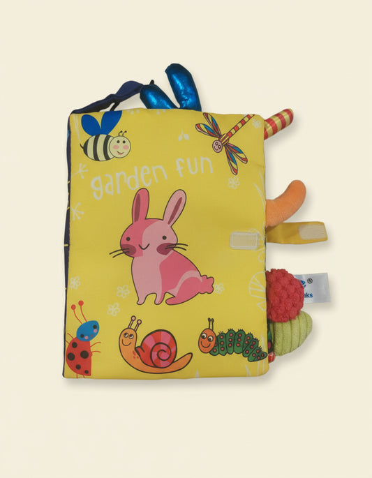 Garden Fun Soft Cloth Baby Book