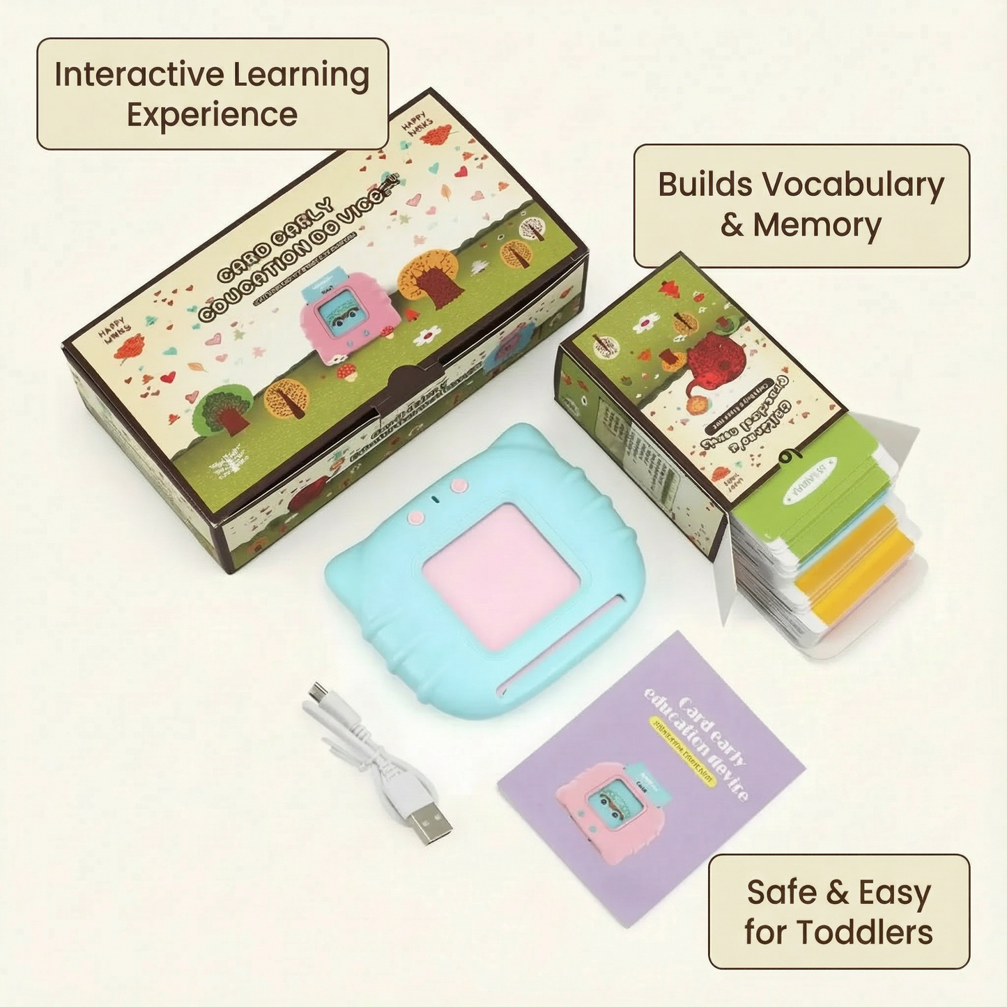 Card early education device