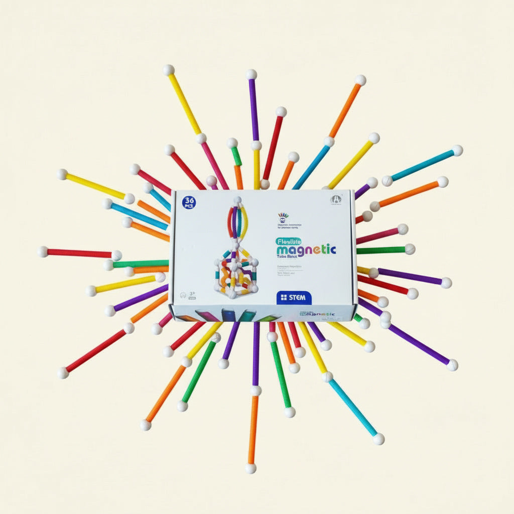 Flexible Magnetic Tube – 36 Pieces