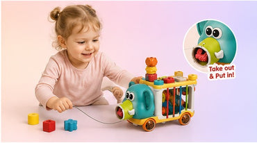Multifunction Elephant Car Shapes Game