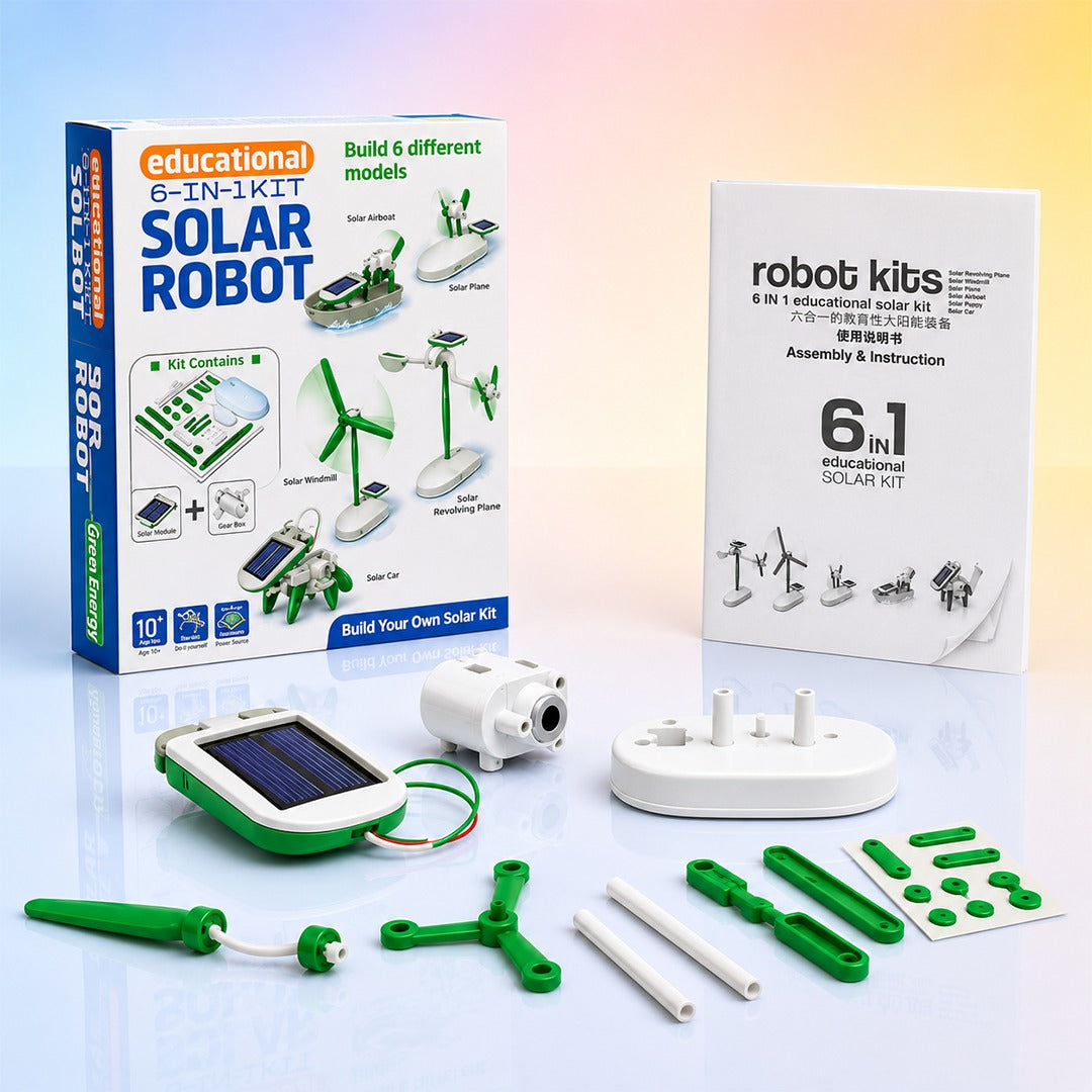 Solar Robot 6 in 1 Kit