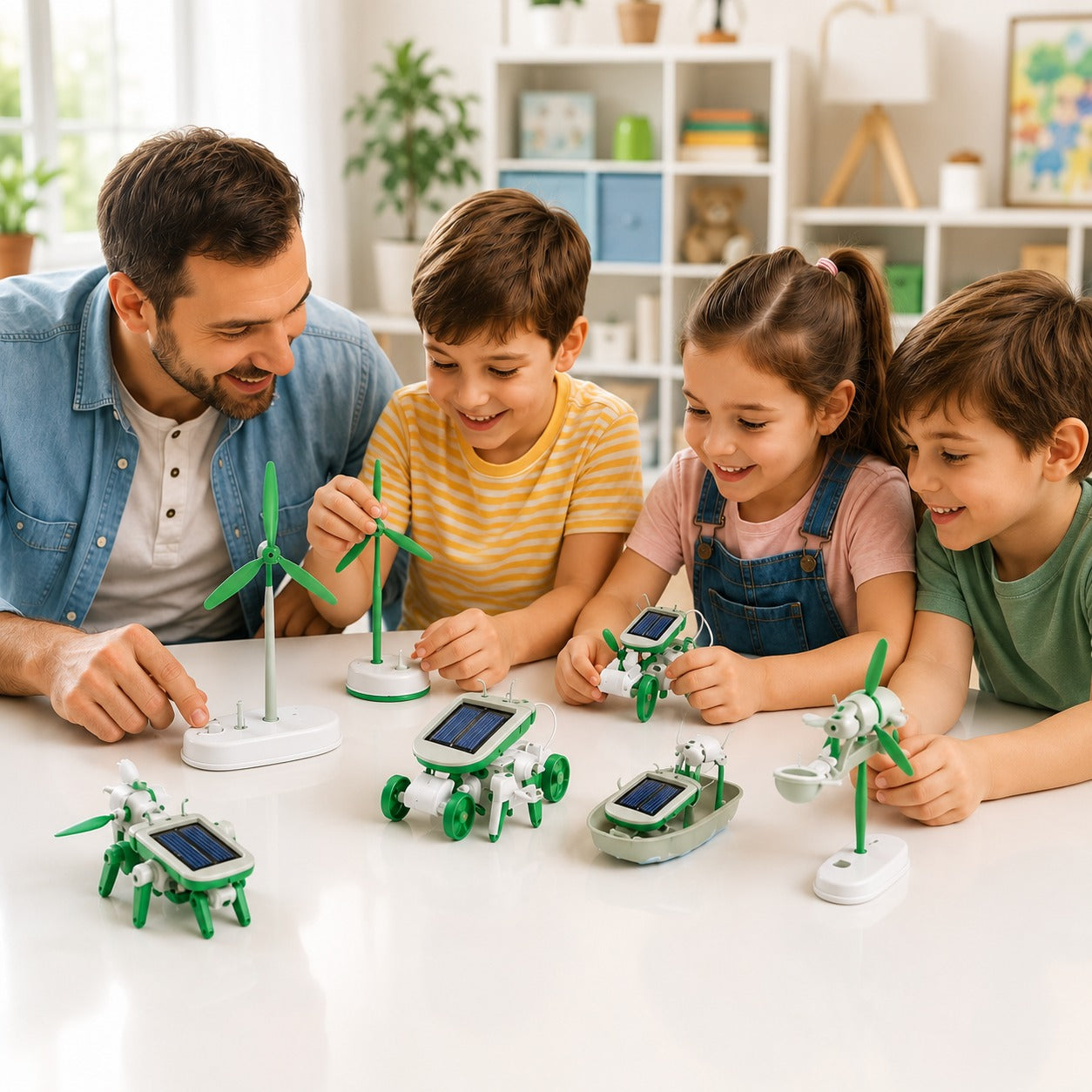 Solar Robot 6 in 1 Kit