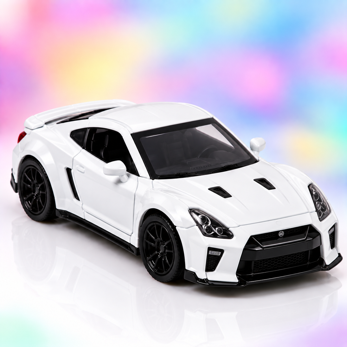 Detailed Scale Model Car