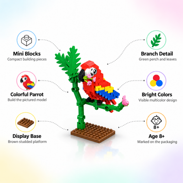 Parrot Mini Building Block Set