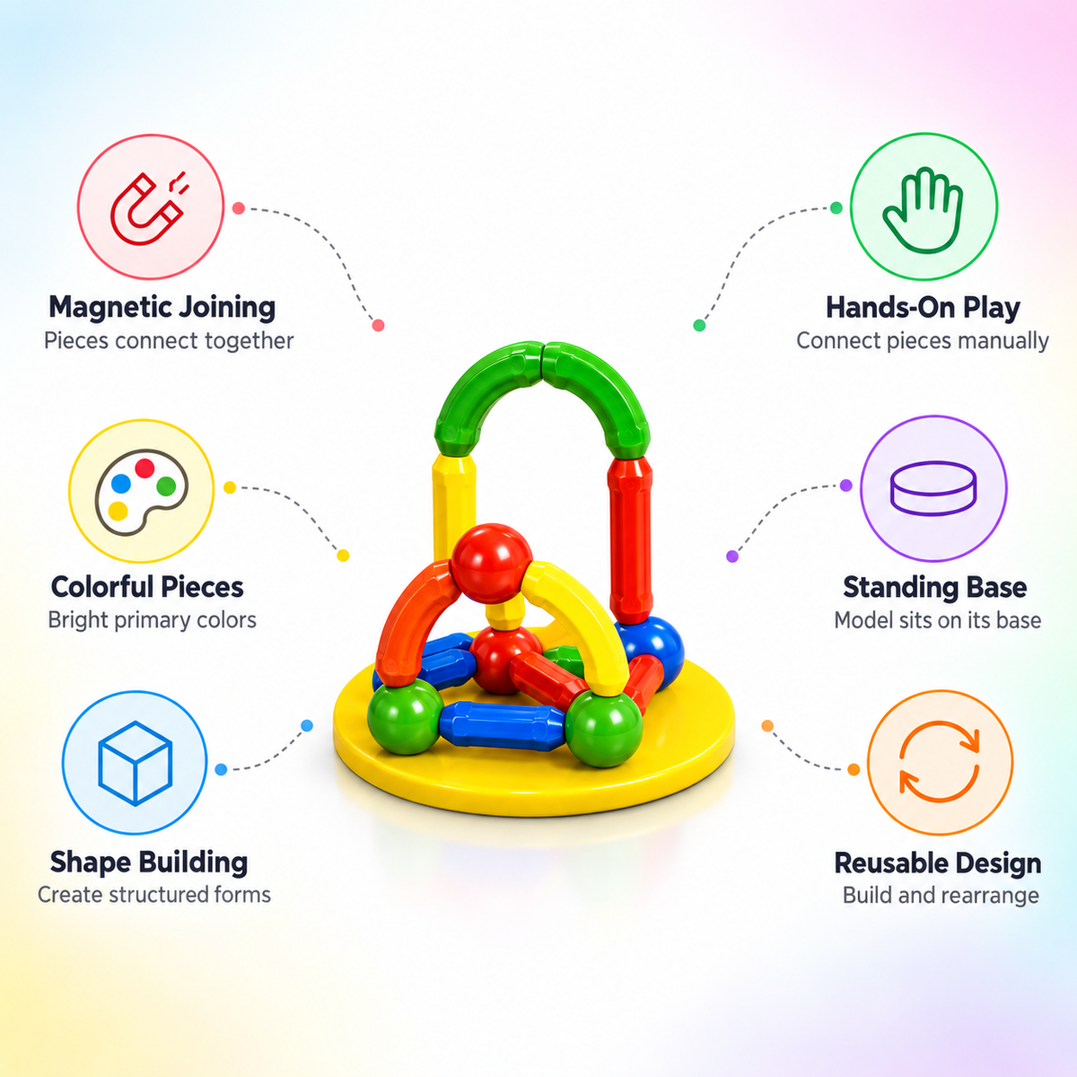Stem Magnetic Sticks (25Pcs)