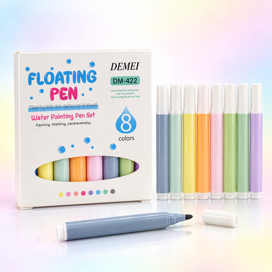 Floating Water Painting Pen Set – 8 Colors
