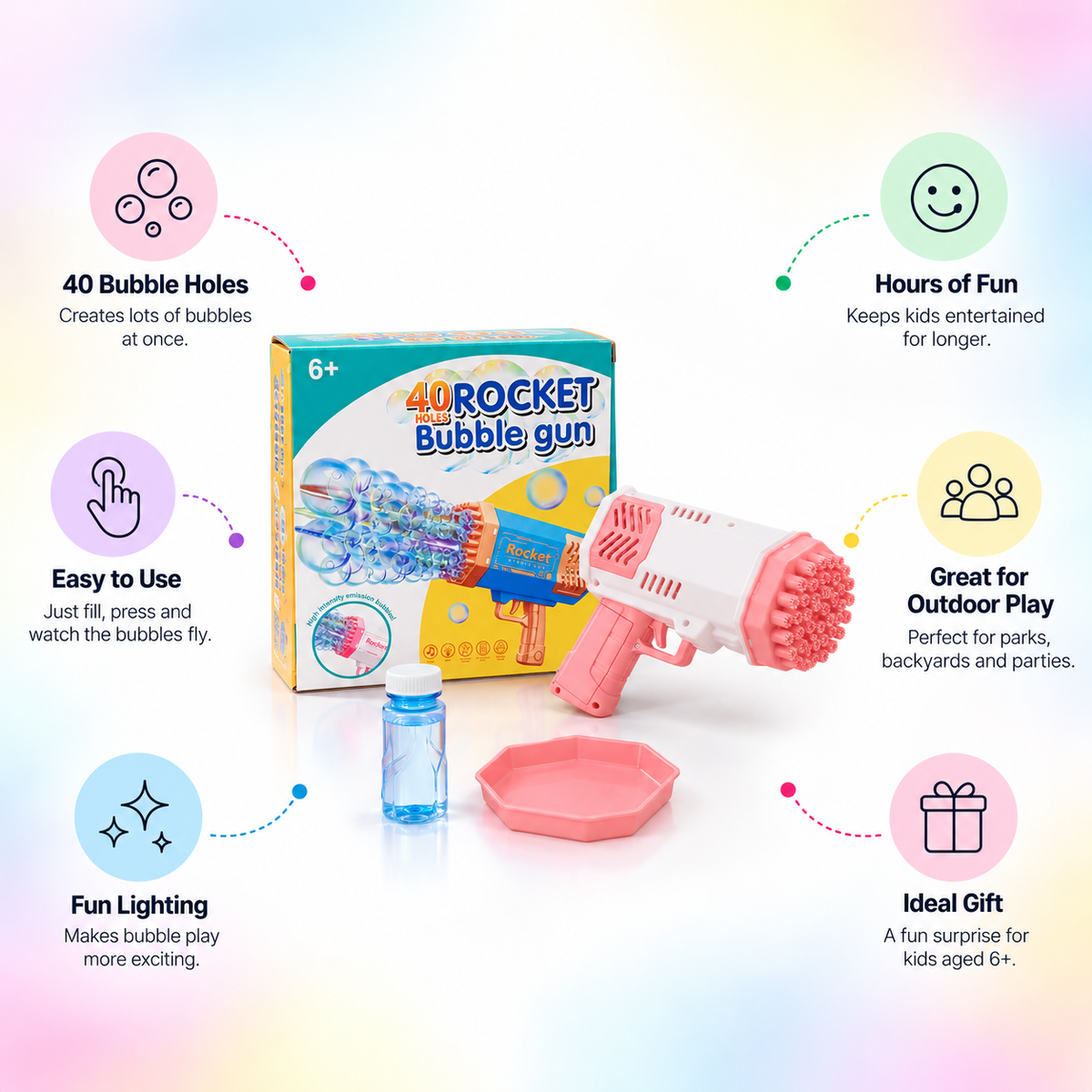 ROCKET BUBBLE GUN