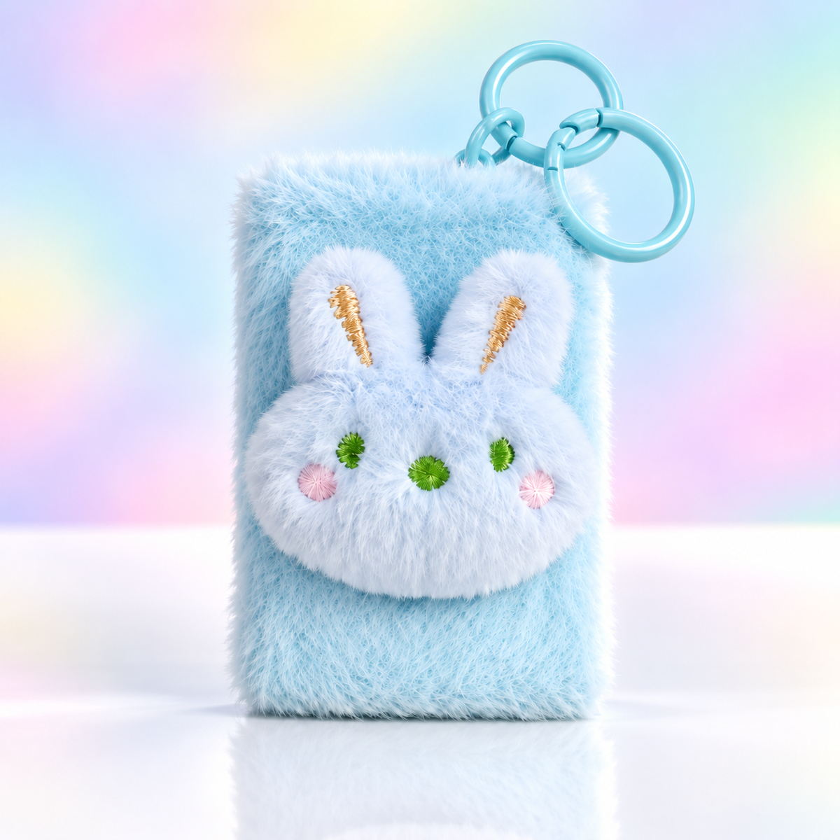 Plush Pocket Mirror Keychain