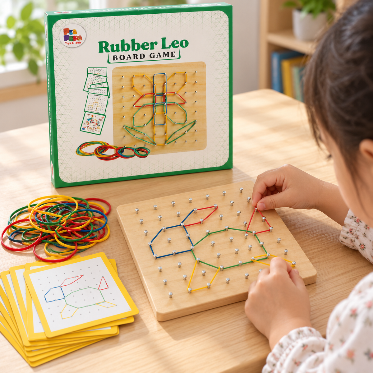 Rubber Leo Board Game