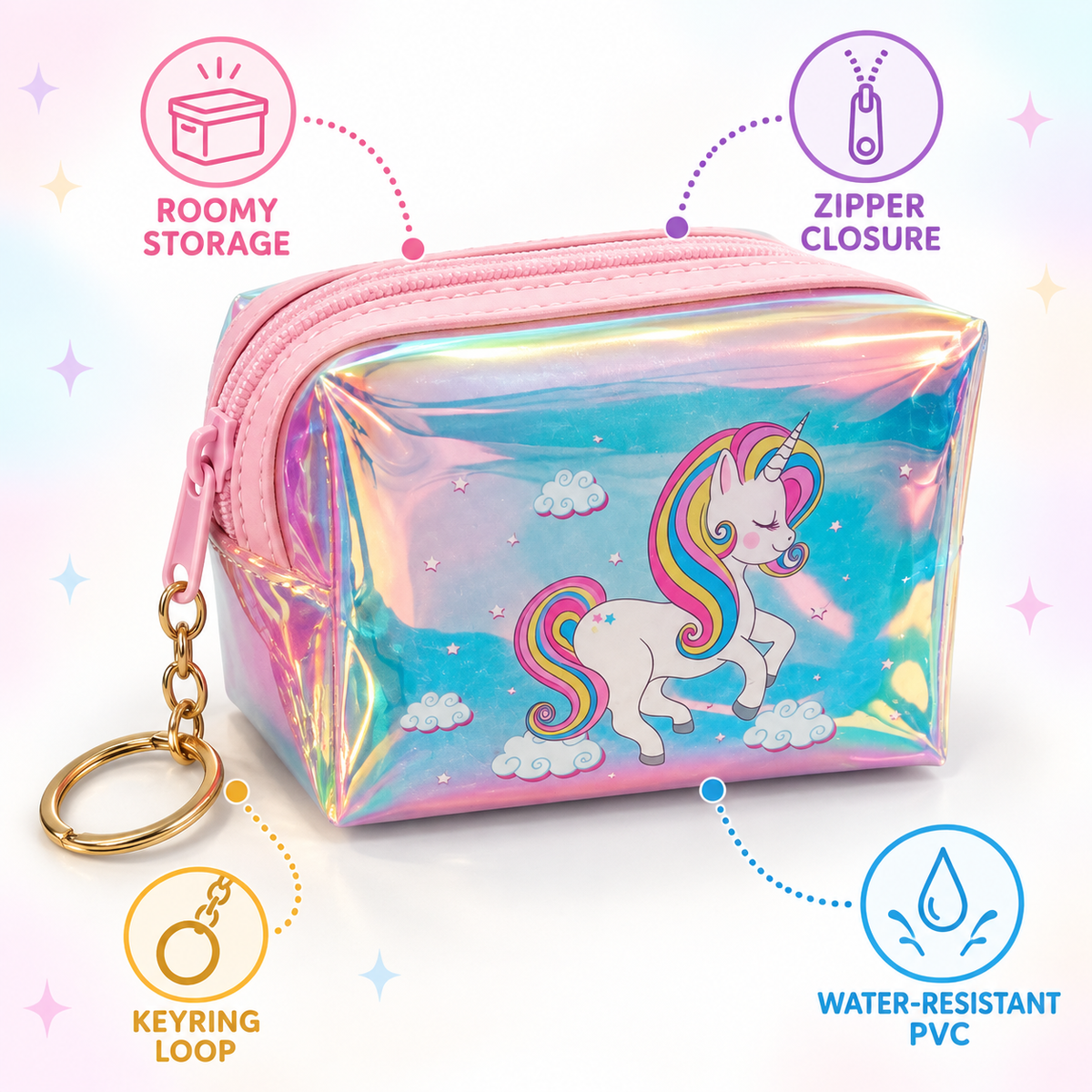 Unicorn Mini Coin Bags
