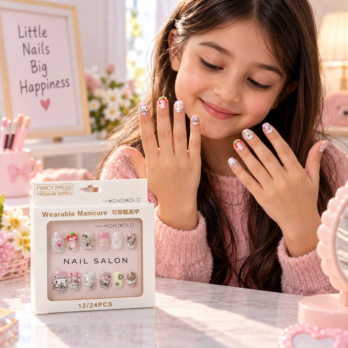 Wearable Manicure – Colorful Kids Nail Art