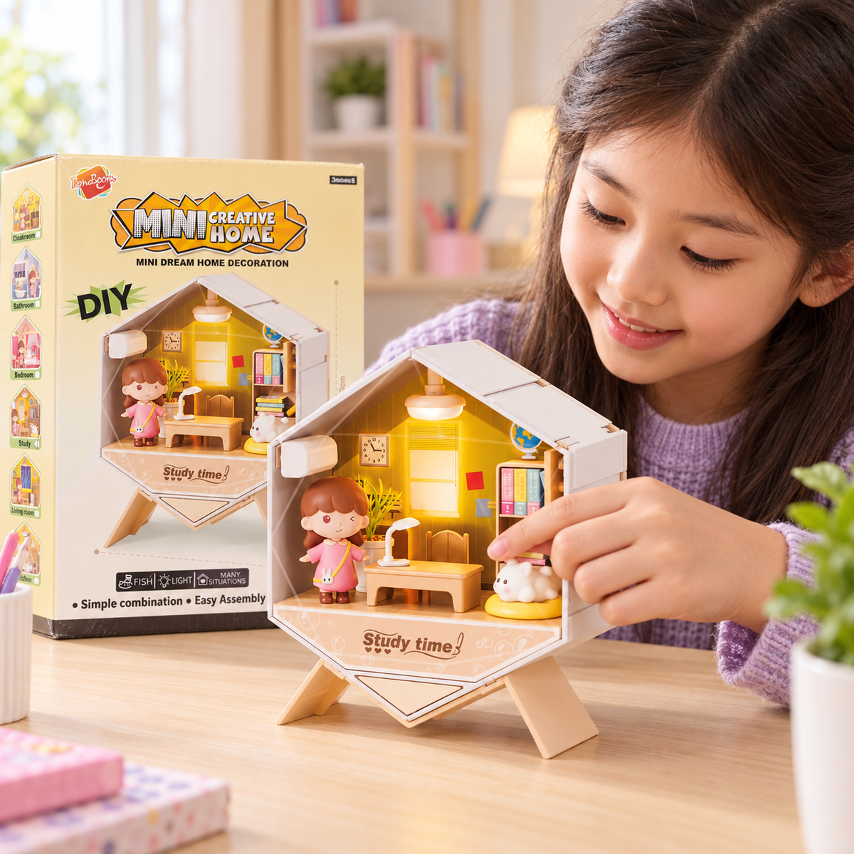 Mini Creative Home – DIY Dream Home Decoration