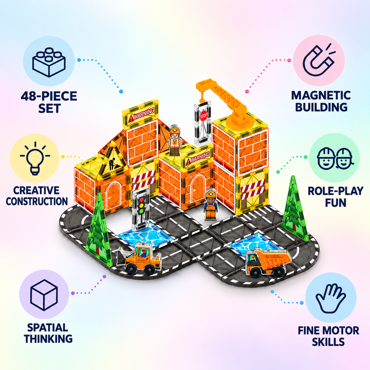 Duck Ferris Wheel Track – Interactive Educational Toy
