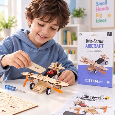 Twin-Screw Aircraft STEM Kit