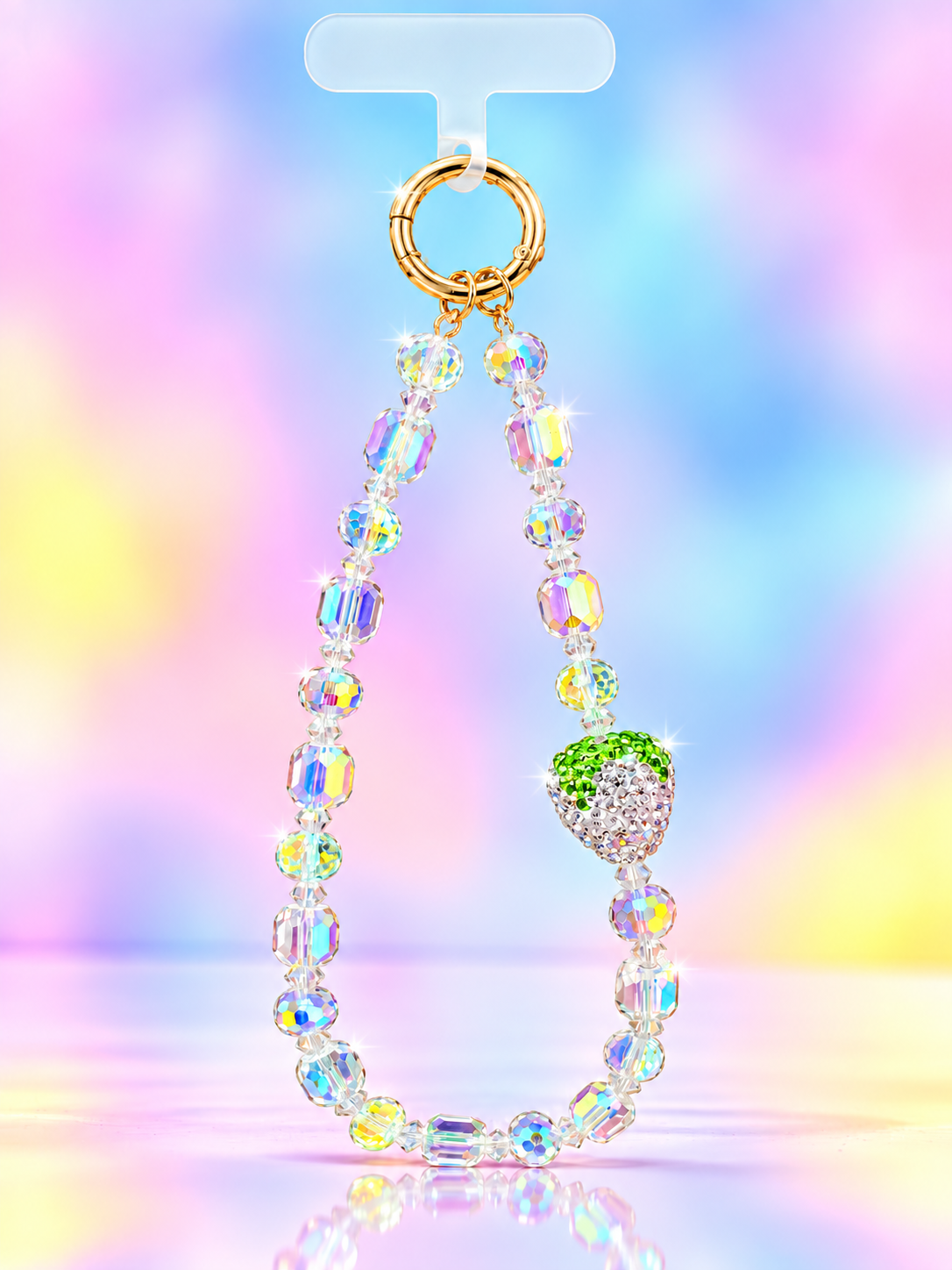Strawberry Phone charm